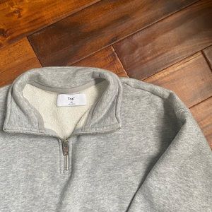 ARITZIA COZY QUARTER ZIP🩶